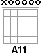 Аккорд A11