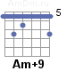 Аккорд Am+9
