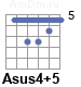 Аккорд Asus4+5