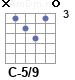 Аккорд C-5/9