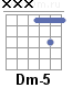 Аккорд Dm-5