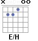 Аккорд E/H
