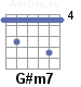 Аккорд G#m7